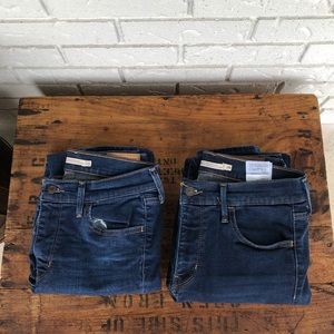LEVIS high waisted super skinny jeans
